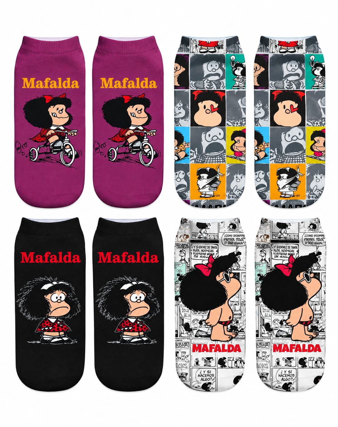 Pack x4 | Medias Mafalda