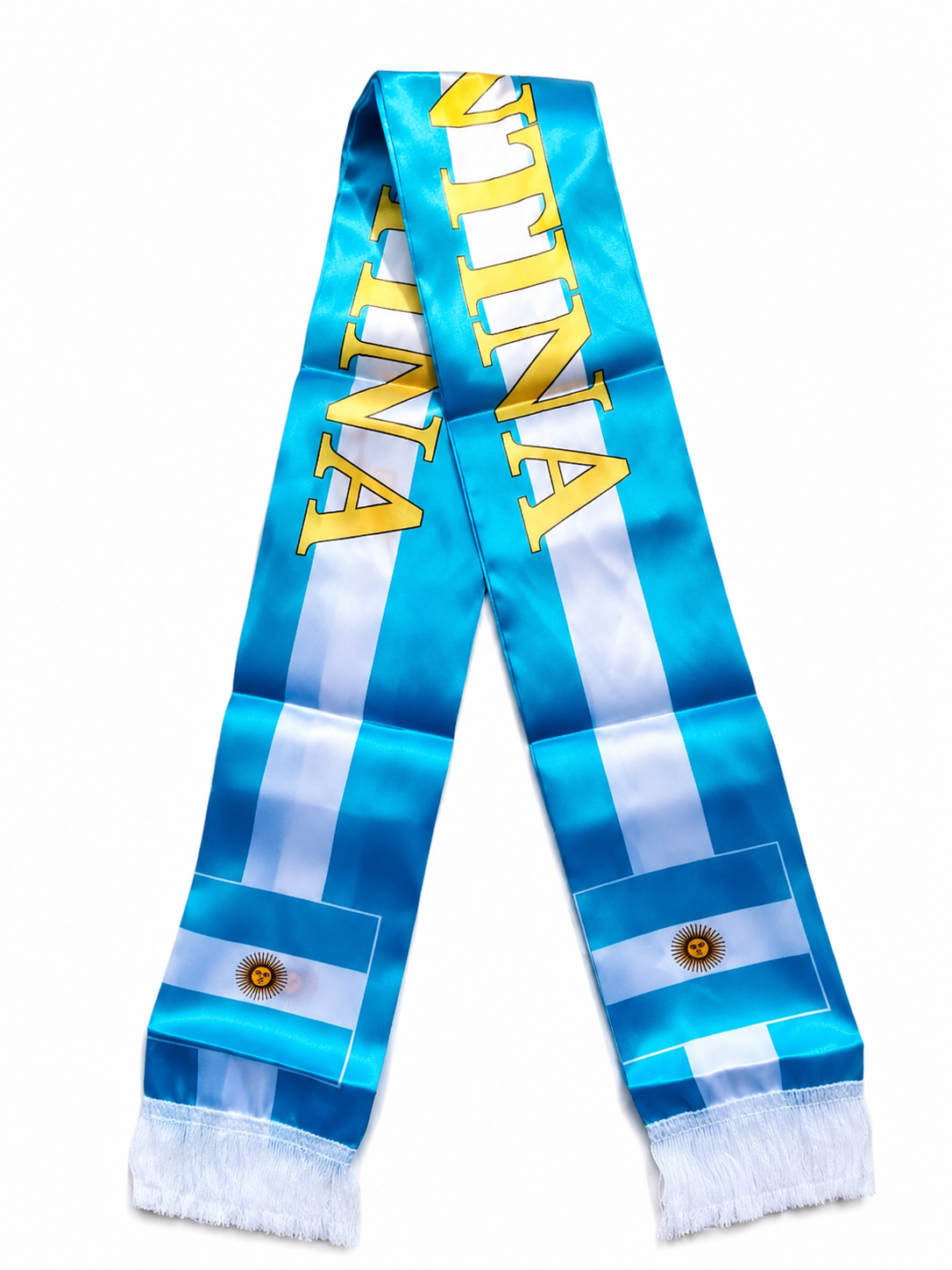 Bufanda ARG oficial estilo fanático