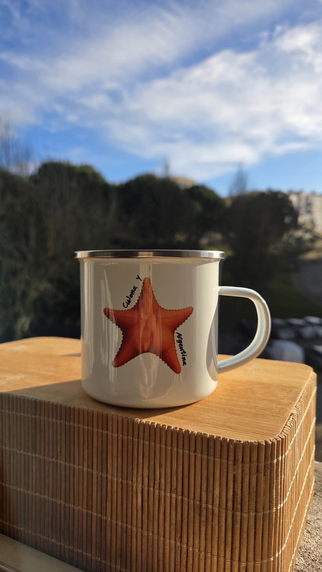 Mate enlozado | Estrella de mar culona