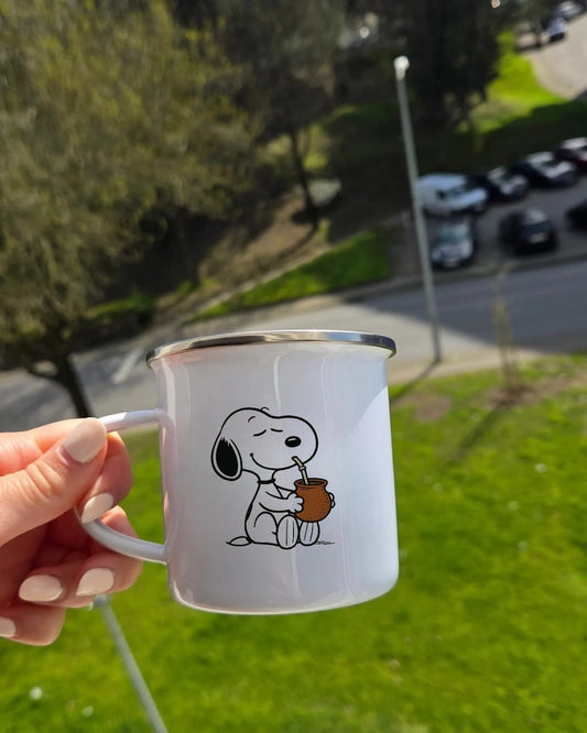 Mate enlozado | Snoopy