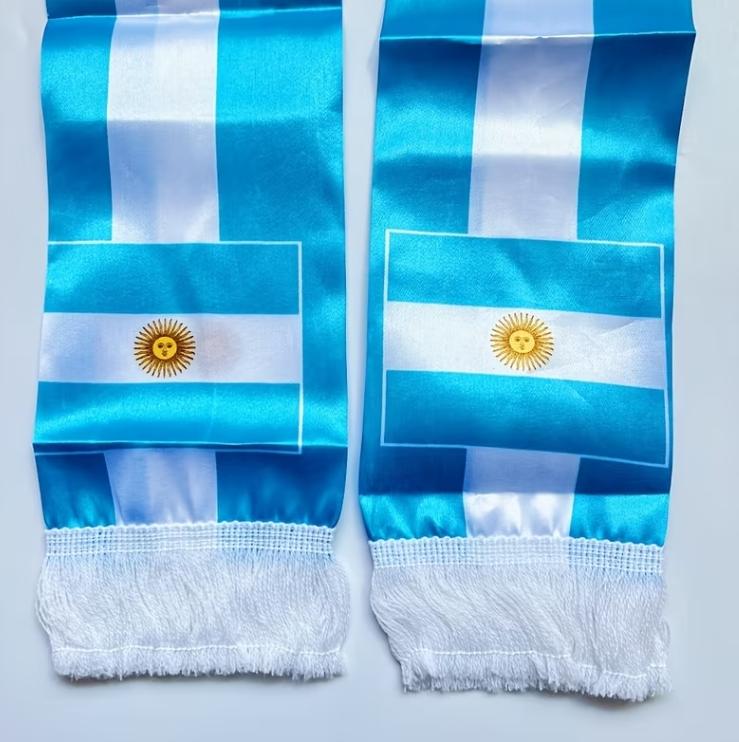 Bufanda ARG oficial estilo fanático