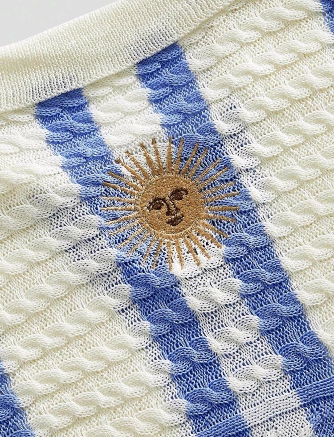 Camiseta estilo polo retro Sol de Mayo