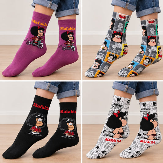 Pack x4 | Medias Mafalda
