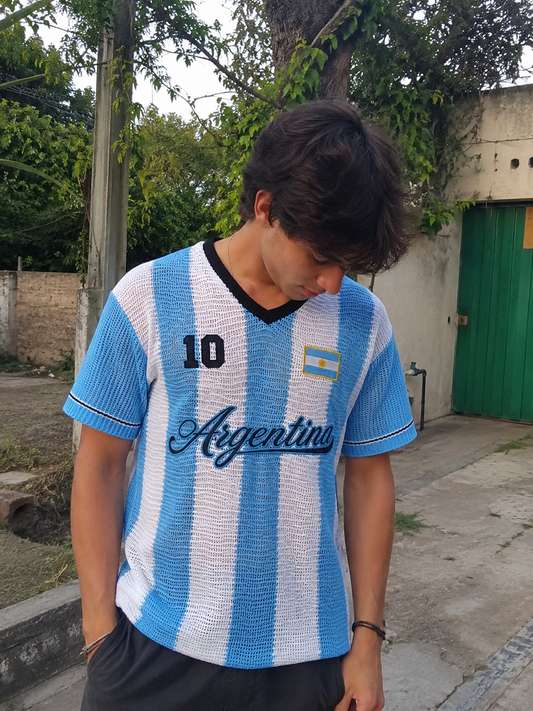Camiseta retro Argentina 10